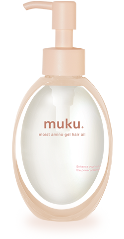 ムク＋　モイスト アミノジェル ヘアオイル